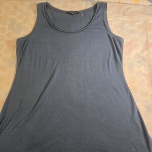 Nic+Zoe Women's Teal  Blue Tank Top Size M